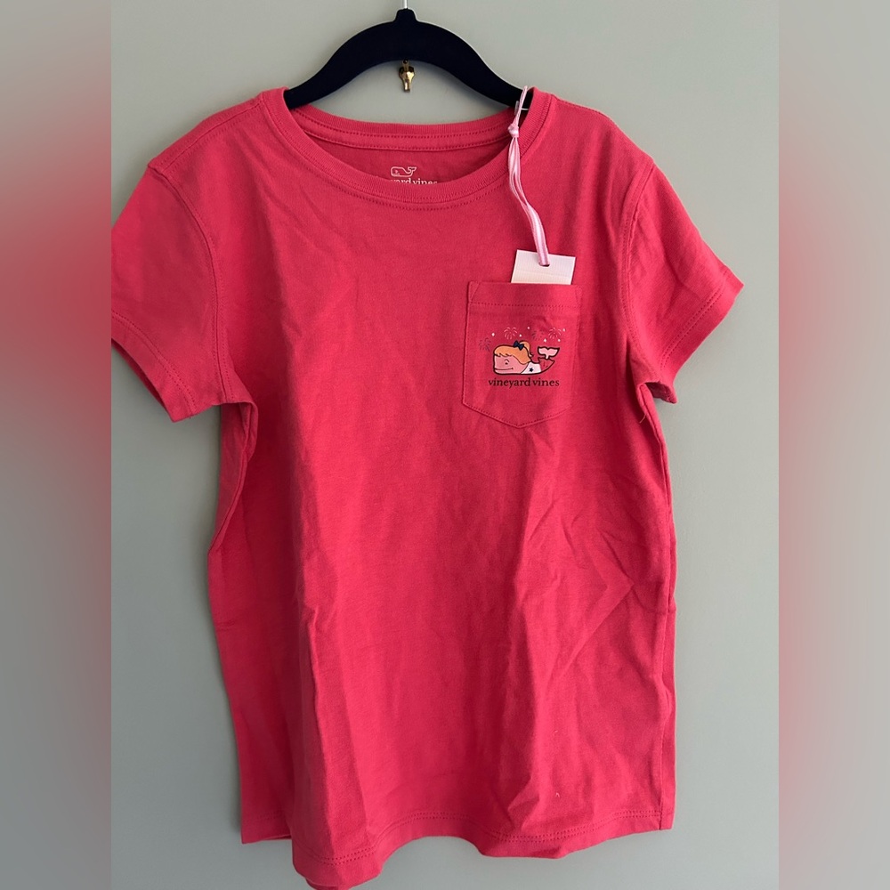 Vineyard Vines Kids Coral Tee